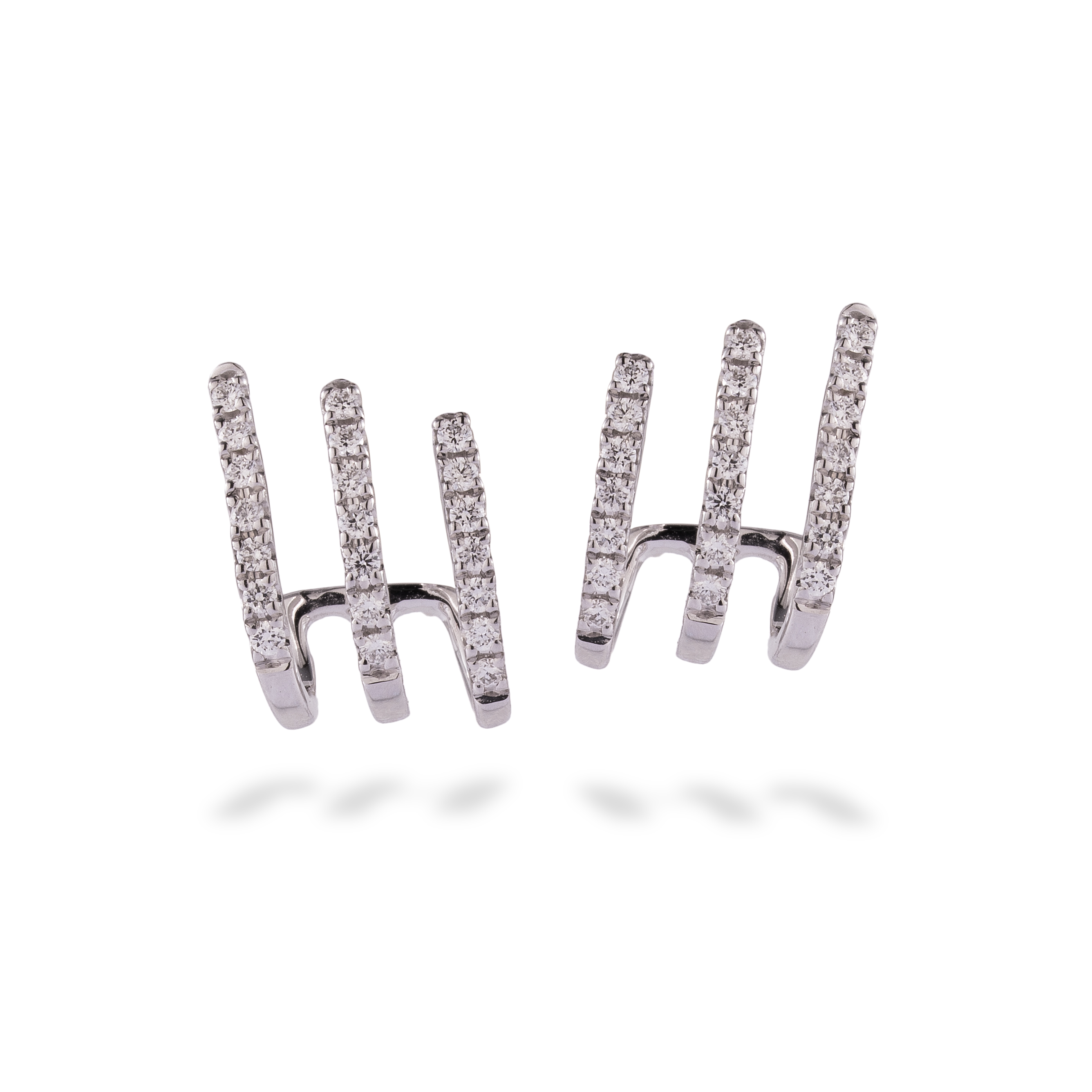 Pendientes criollas triples