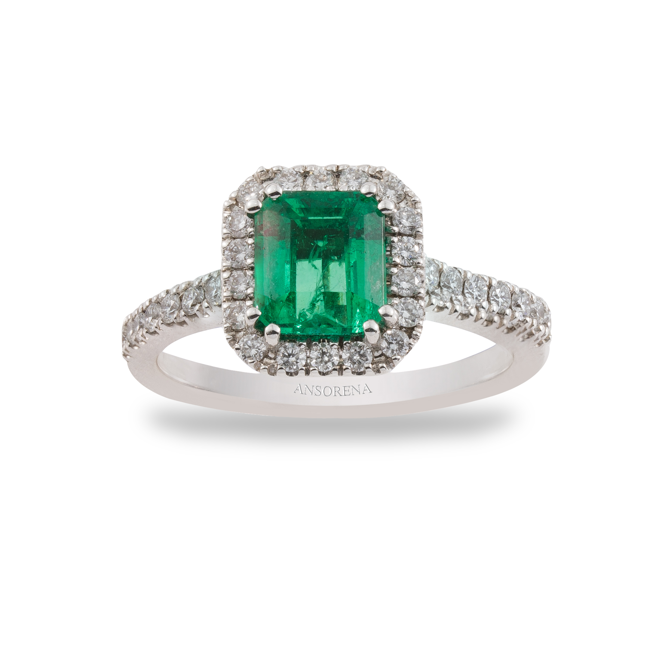 Solitario esmeralda new arrivals