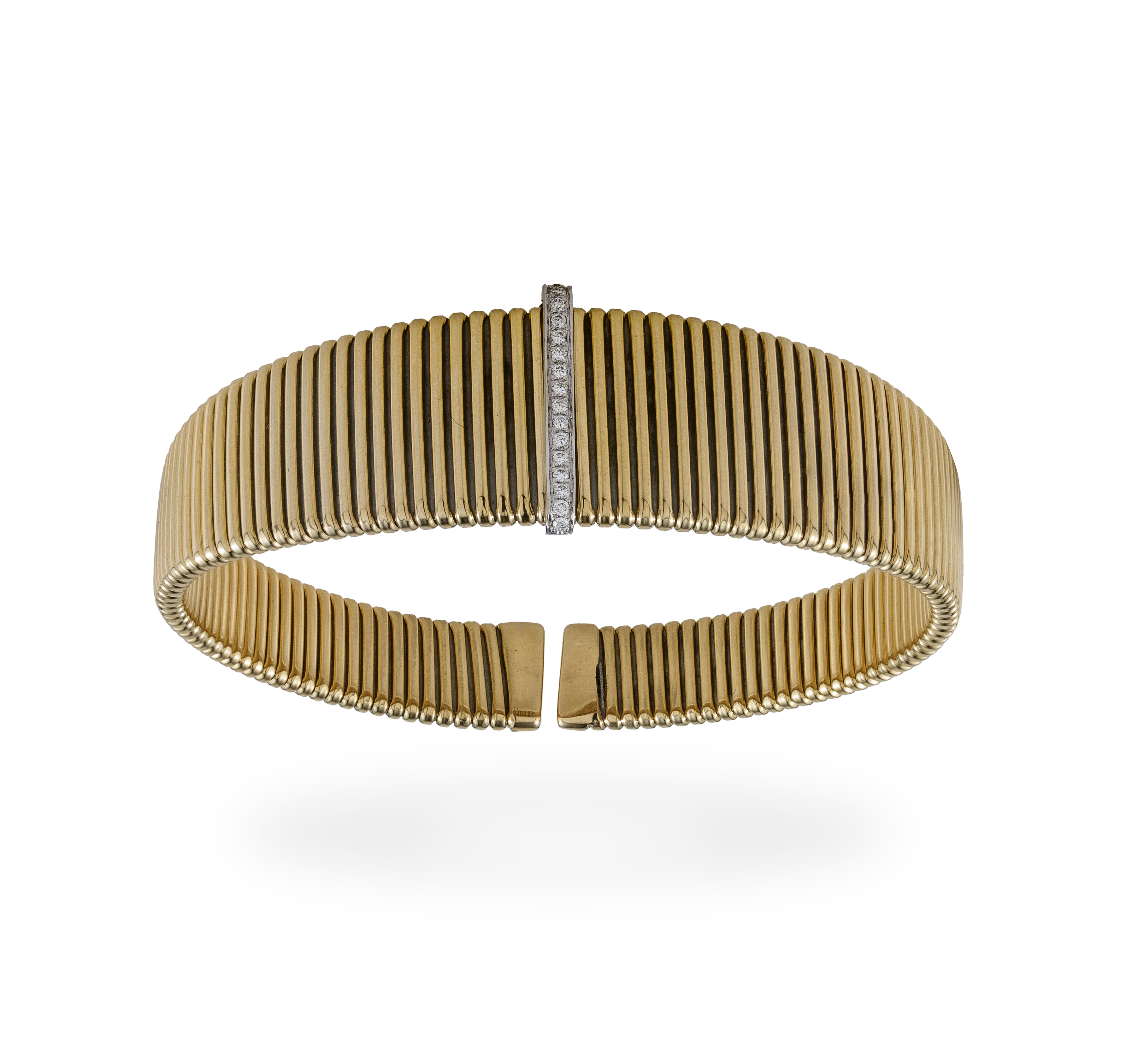 Pulsera tubogas diamantes