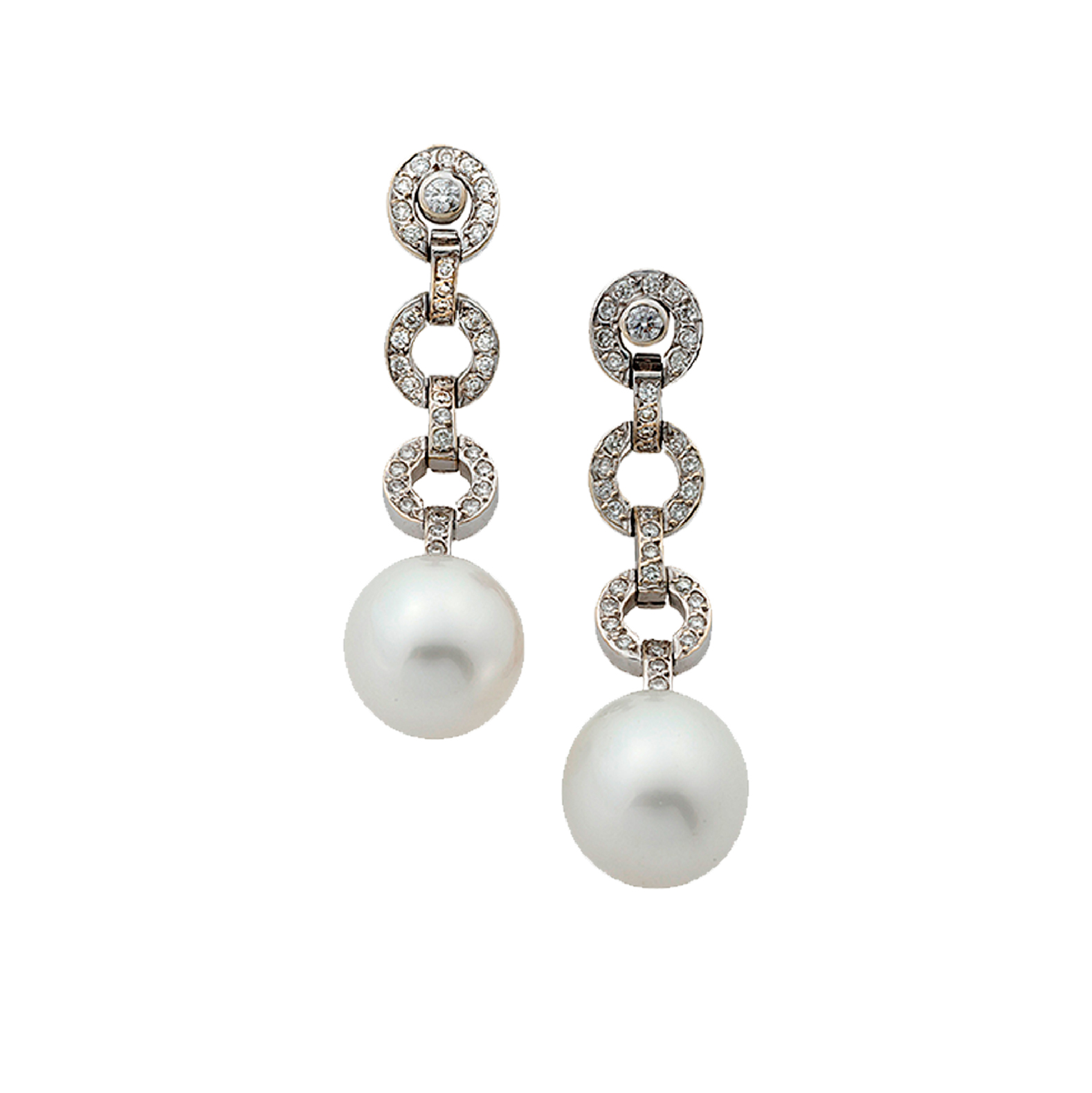 ARS earrings with pearl