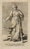 PHILIPS GALLE, "Alegoría virtudes", Dos grabados al cobre