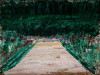 NELSON ZÚMEL, "Paisajes", Pareja de óleos sobre tablex