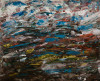 NELSON ZÚMEL, "Paisajes", 3 acrílicos sobre tablex