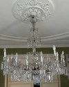 Crystal ceiling lamp