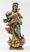 BERNARDO DE LEGARDA, "Inmaculada", Escultura de madera tall