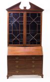 Escritorio librería de estilo Jorge III, ffs. S. XIX- pps.