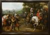 JUAN DE LA CORTE, "Batalla de Mülhberg", Óleo sobre lienzo.