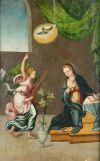 ESCUELA ESPAÑOLA, SPANISH SCHOOL (16th Century) "The Annunc