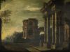 ROMAN SCHOOL (17th Century) "Architectural whims with class