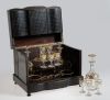 Napoleon III liquor box, France, 19th century