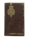 Alfonso XIII's personal guide to his travels from Madrid to