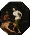 ESCUELA ITALIANA, ITALIAN SCHOOL (17th century) "Martyrdom