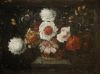 JOSE DE ARELLANO (Madrid 1653 - after 1714) "Baskets of Flo