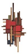 CARLOS SÁNCHEZ ALONSO, "Librería roja descomprimida", 2011,