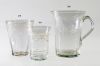 Vaso en cristal soplado de La Granja S.XVIII