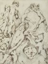 LUIS GARCÍA OCHOA, "Estudio para sodomitas”, Tintas sobre p