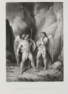 JEAN BEIN, "El paraíso perdido", Diez grabados sobre papel