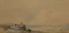 L. GODINEAU DE LA BRETONNIERE , "Paisajes costeros", 1865,