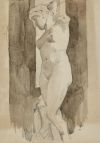VARIOS AUTORES , "Escenas costumbristas", Lote de diez dibu