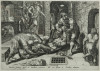 ESCUELA FLAMENCA S.XVI, "Escenas bíblicas", 17 grabados al 