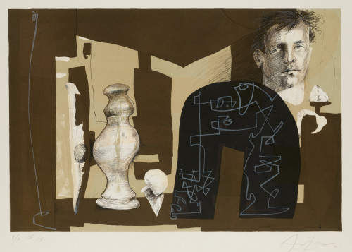 EDUARDO ARRANZ-BRAVO, "Asia" , Litografía sobre papel