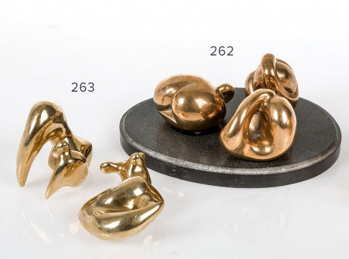 LEOPOLDO NOVOA GARCÍA, "Metamorfosis de Leda", Bronce