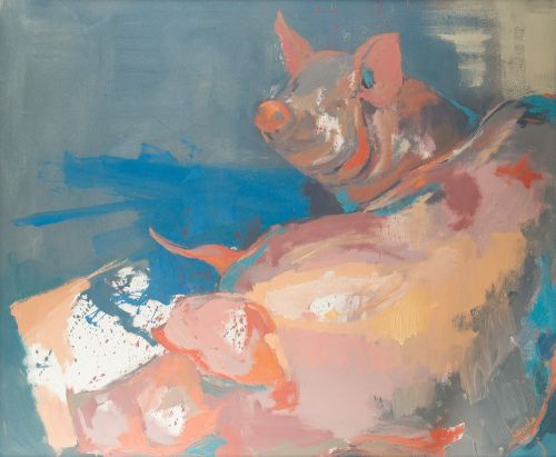 LUIS LANCHO S.XX, "Sujetos en reposo", 2009