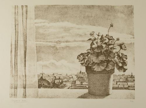 ESPERANZA NUERE, ESPERANZA NUERE Bilbao (1935) "Geranium in