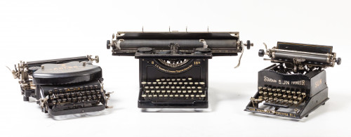 Máquina de escribir Adler, modelo nº 8, Frankfurt, c. 1900