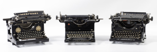 Máquina de escribir Underwood, Estados Unidos, pps. S. XX