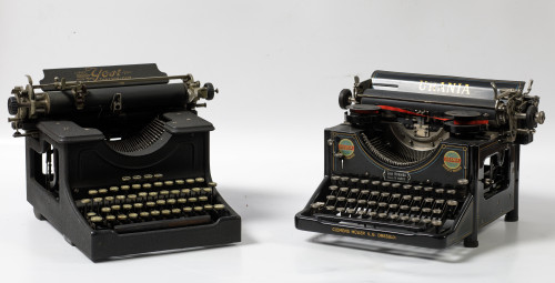 Máquina de escribir Urania, Alemania, c.1920