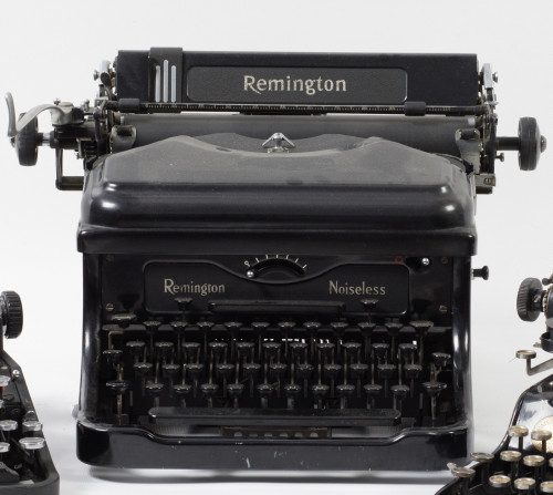 Máquina de escribir Remington Noiseless, Alemania, c. 1940,