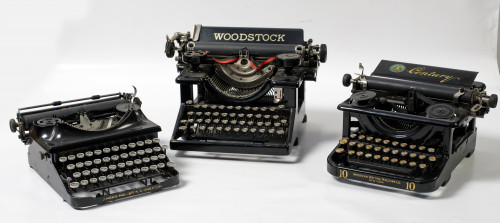 Máquina de escribir Woodstock, Estados Unidos, pps.S.XX