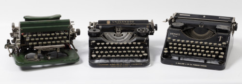 Máquina de escribir Underwood, Estados Unidos, pps.S.XX