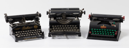Máquina de escribir Allen, Estados Unidos, pps.S.XX