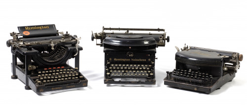 Máquina de escribir Remington "Noiseless" modelo nº6, Estad