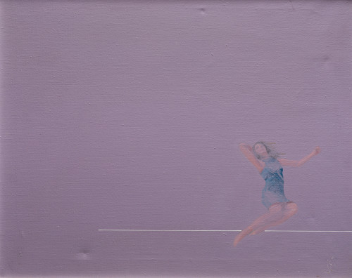 EMILIO PRIETO RODRÍGUEZ, "Espacio para saltar V", 1981, Óle