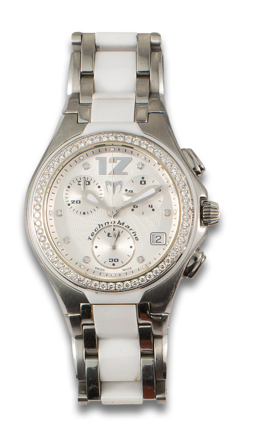 RELOJ TECNOMARINE ACERO DIAMANTES