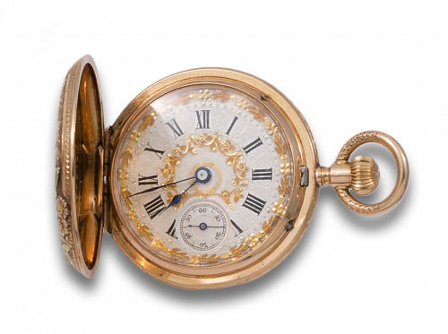 RELOJ BOLSILLO LONGINES ORO 18