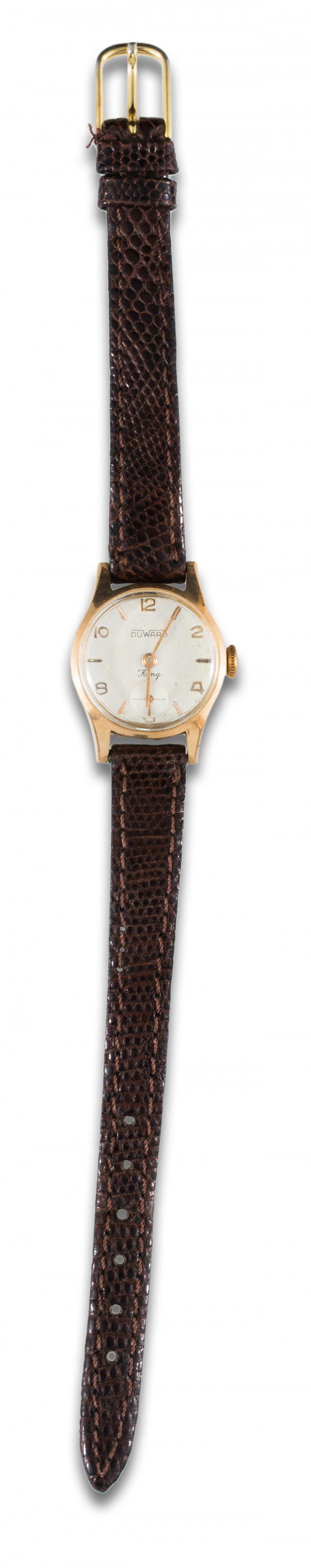 Reloj de señora DUWARD ORO Y PIEL