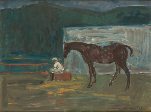 FERNANDO SÁEZ, "Caballo de carreras"