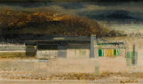 JEAN PIERRE POPHILLAT, "Paisaje costero", 1965