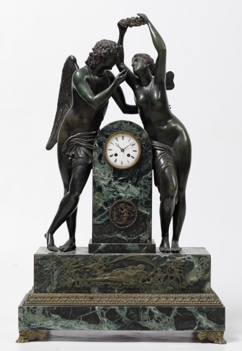 Reloj de mesa de estilo Carlos X, Francia, ffs. S. XIX
