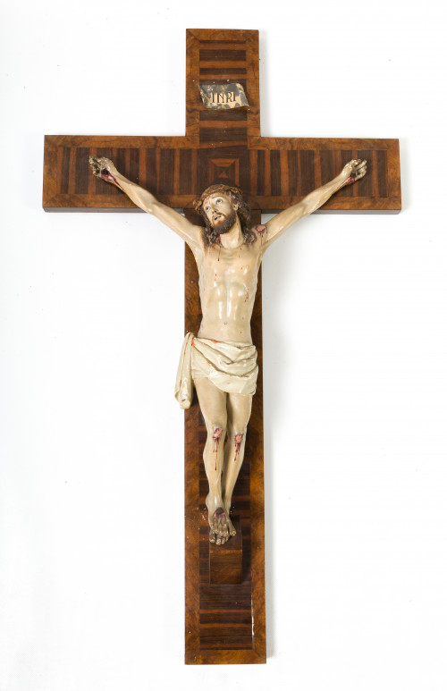 "Cristo en la cruz", España, S. XX