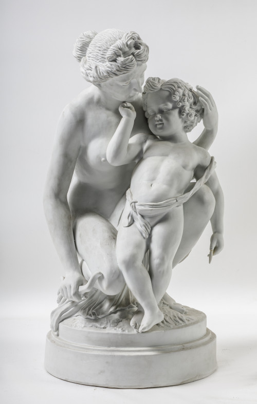 "Venus y Cupido"