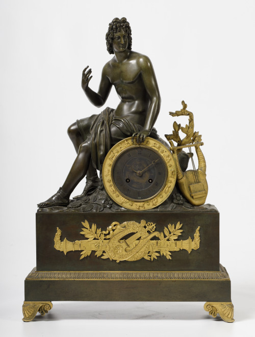 Reloj de mesa de estilo Carlos X, Francia, ffs. S. XIX