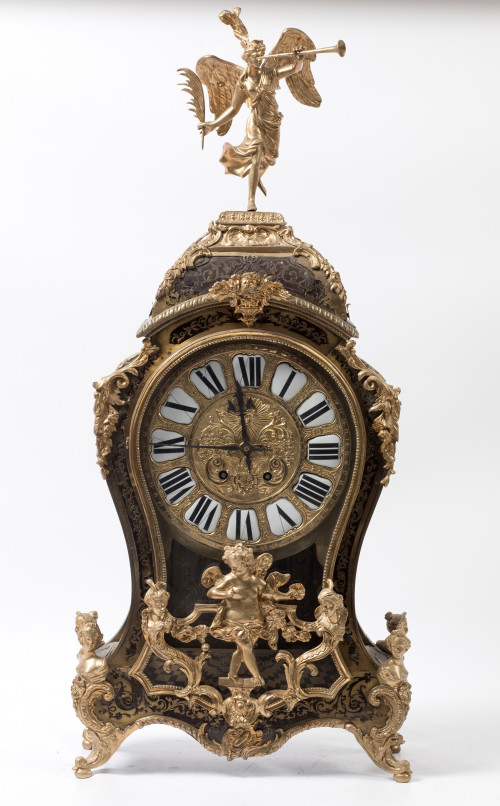 Reloj cartel de estilo Luis XIV, ffs.S.XIX - pps.S.XX