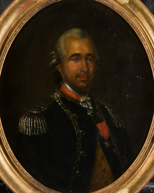 "Retrato de caballero con uniforme"