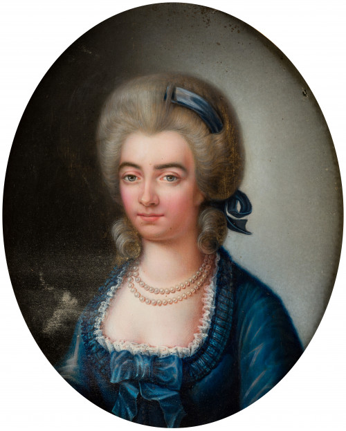 "Retrato de caballero" / "Retrato de dama"