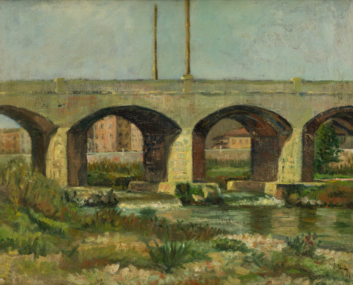 RICARDO VERDE RUBIO, "El puente de San José y el Turia. Val